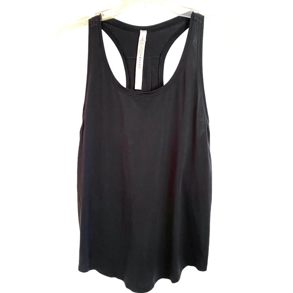LuluLemon Athletica Yogi Racer Back Black Ladies 6